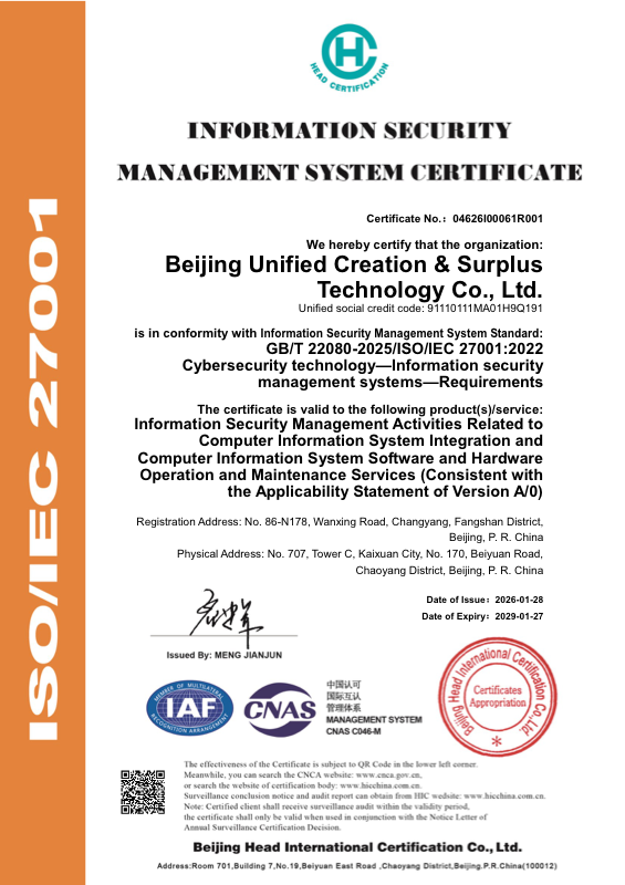 ISO 27001 Information Security